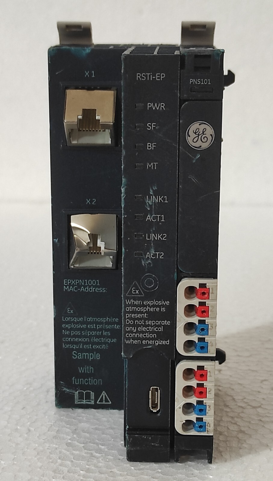 GE EPXPN101 / EPXPN 101 Profinet RT Fieldbus Coupler Redundancy Capable